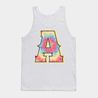 Pastel color tie dye with alpha A Tank Top